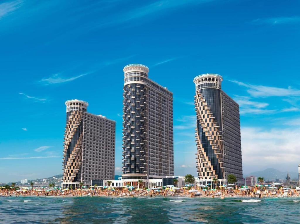 Apartment In Orbi Sea Tower For Rent Батуми Екстериор снимка